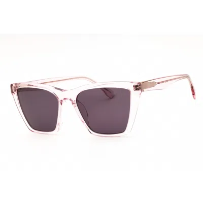 Gap Unisex Black Rectangular Sunglasses Sgp020 In ["grey"]