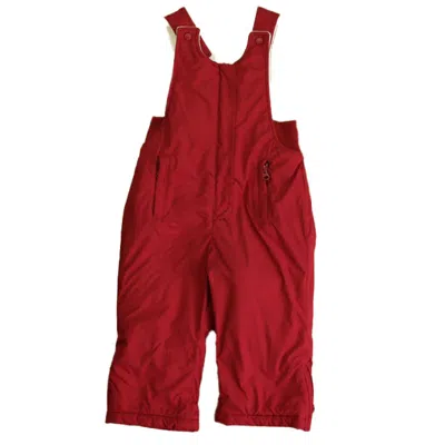 Gap Kids' Unisex Red Snow Pants