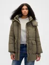Gap Utility Puffer Jacket In Green