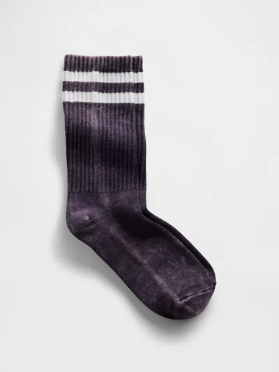 Gap Varsity Crew Socks In Black