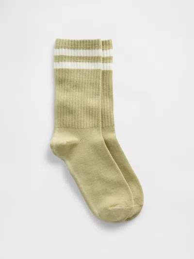 Gap Varsity Crew Socks In Neutral