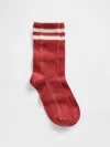 Gap Varsity Crew Socks In Red