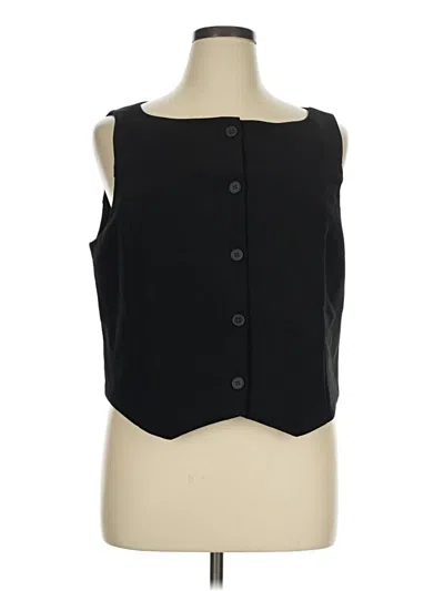 Pre-owned Gap Vest In Black