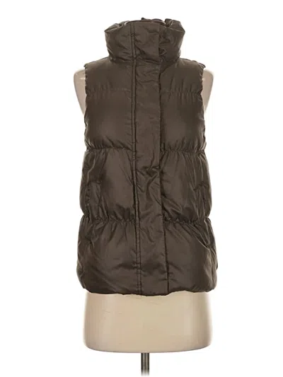 Pre-owned Gap Vest In Brown