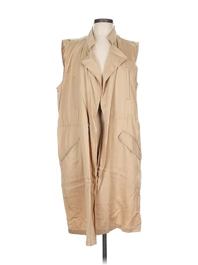 Pre-owned Gap Vest In Brown