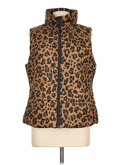Pre-owned Gap Vest In Brown