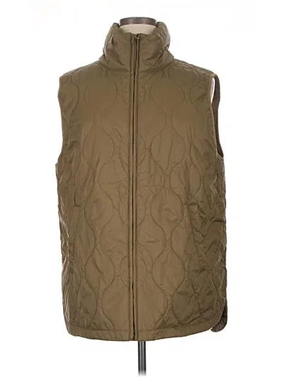 Pre-owned Gap Vest In Brown