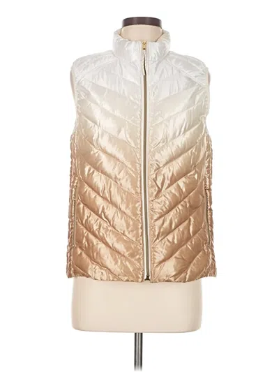 Pre-owned Gap Vest In Gold