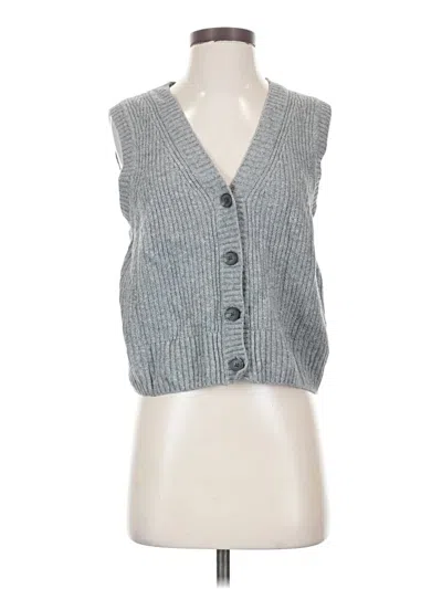Pre-owned Gap Vest In Gray