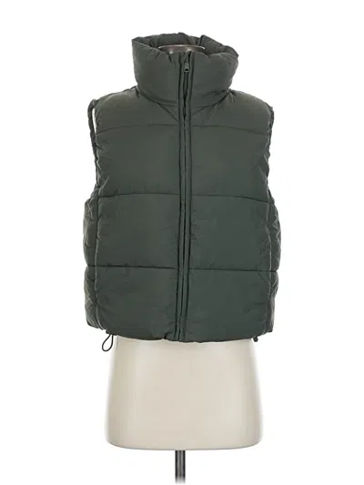 Pre-owned Gap Vest In Green