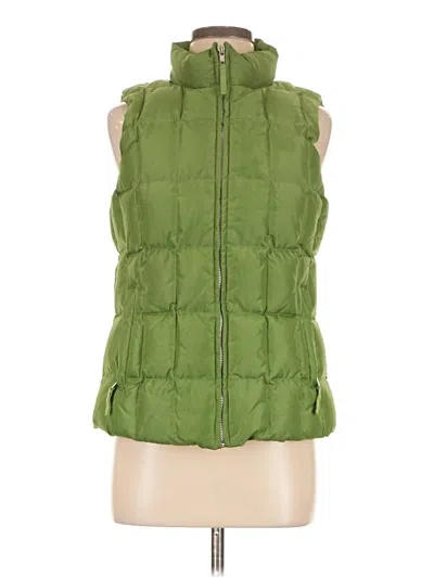 Pre-owned Gap Vest In Green