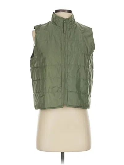Pre-owned Gap Vest In Green