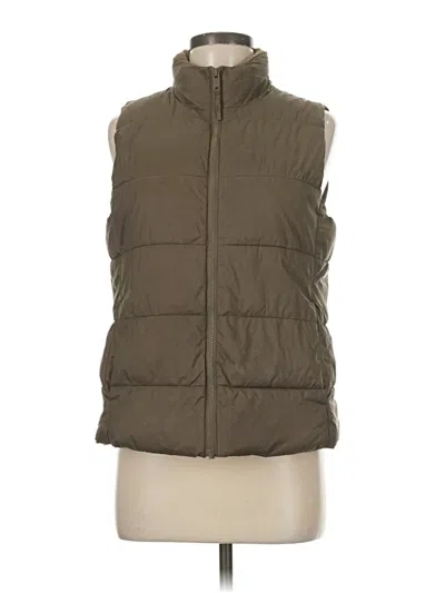 Pre-owned Gap Vest In Green