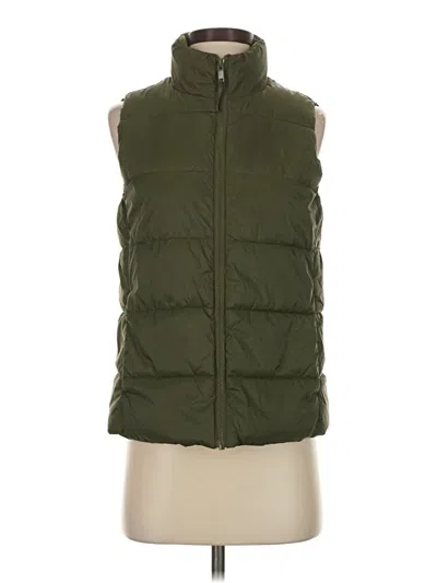 Pre-owned Gap Vest In Green