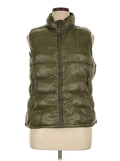Pre-owned Gap Vest In Green