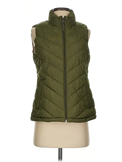 Pre-owned Gap Vest In Green