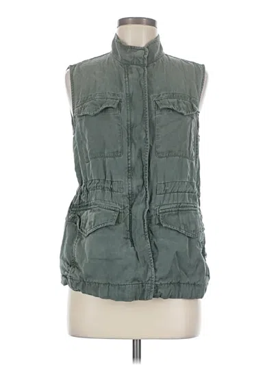 Pre-owned Gap Vest In Green