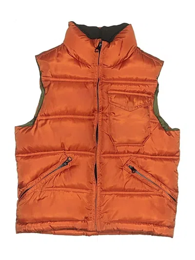 Pre-owned Gap Kids' Vest In Orange