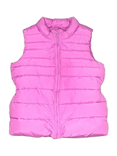 Pre-owned Gap Kids' Vest In Pink