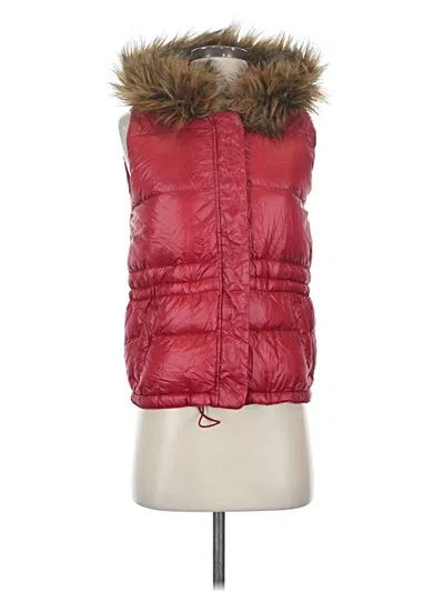 Pre-owned Gap Vest In Red