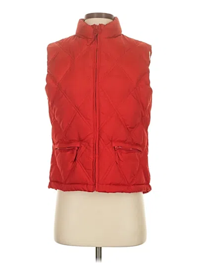 Pre-owned Gap Vest In Red