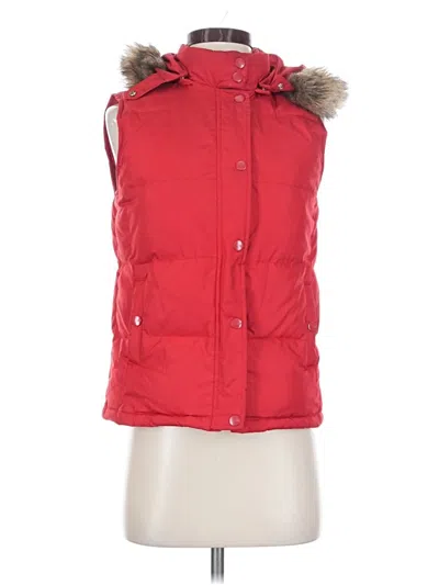 Pre-owned Gap Vest In Red