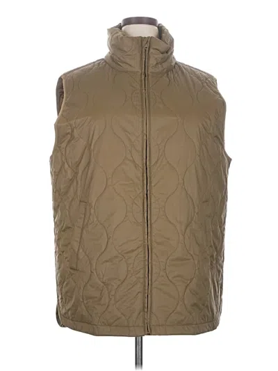 Pre-owned Gap Vest In Tan