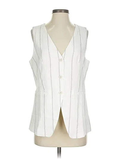 Pre-owned Gap Vest In White