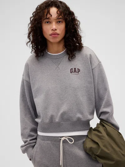 Gap × Victoria Beckham French Terry Sweatshirt In Gray