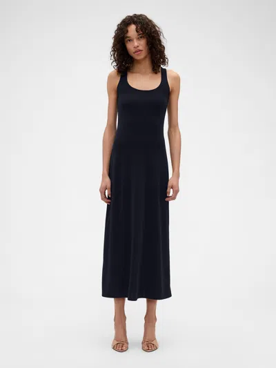 Gap × Victoria Beckham Jersey Maxi Dress In Blue