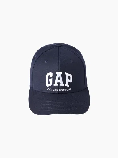 Gap × Victoria Beckham Logo Baseball Hat In Blue