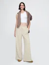 Gap Vintage Soft Baggy Wide-leg Sweatpants In Moonstone Beige
