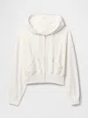 Gap Vintage Soft Full-zip Wedge Hoodie In Off White