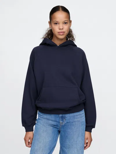 Gap Vintage Soft Hoodie In Navy Blue