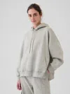 Gap Vintage Soft Oversized Tunic Hoodie In Light Grey
