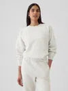 Gap Vintage Soft Raglan Sweatshirt In Pale Heather Grey