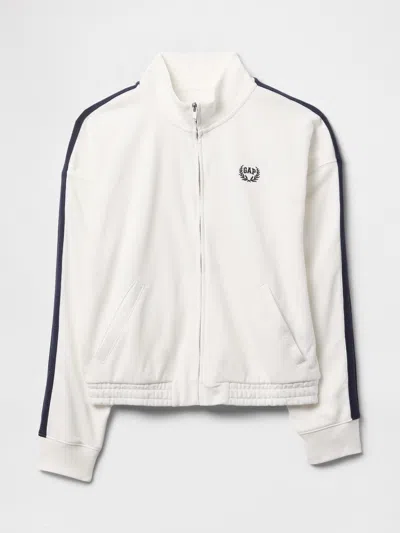 Gap Vintage Soft Track Jacket In Off White