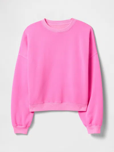 GAP VINTAGESOFT WEDGE CREWNECK SWEATSHIRT