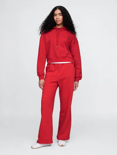 Gap Vintage Soft Wide-leg Sweatpants In Modern Red