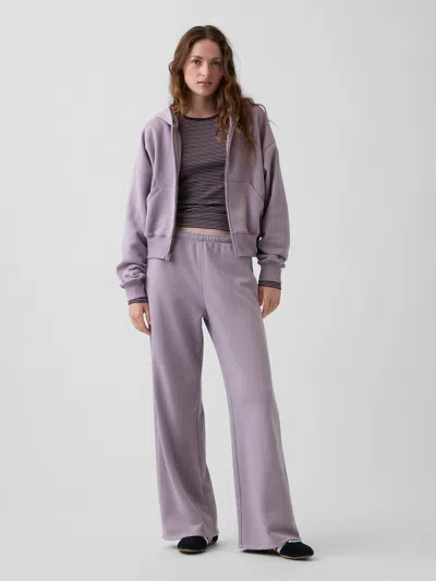 Gap Vintagesoft Baggy Sweatpants In Dusty Mauve Purple