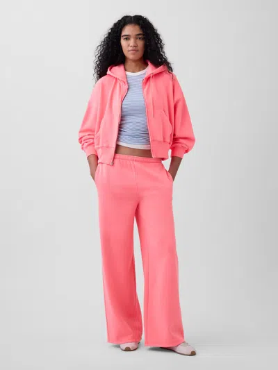 Gap Vintagesoft Baggy Sweatpants In Pink