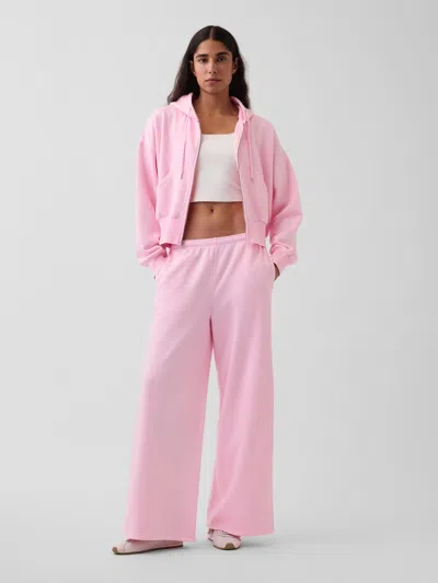 Gap Vintagesoft Baggy Sweatpants In Pink