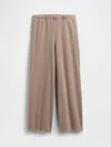 Gap Vintagesoft Baggy Wide-leg Sweatpants In Brown