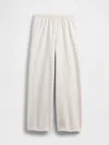 Gap Vintagesoft Baggy Wide-leg Sweatpants In Gray