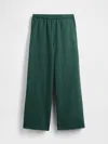 Gap Vintagesoft Baggy Wide-leg Sweatpants In Green