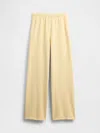 Gap Vintagesoft Baggy Wide-leg Sweatpants In Yellow