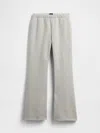 Gap Vintagesoft Flare Sweatpants In Gray