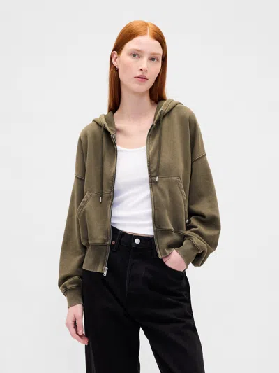 Gap Vintagesoft Full-zip Wedge Hoodie