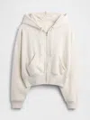 Gap Vintagesoft Full-zip Wedge Hoodie In Gray