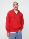 Gap Vintagesoft  Logo Zip Hoodie